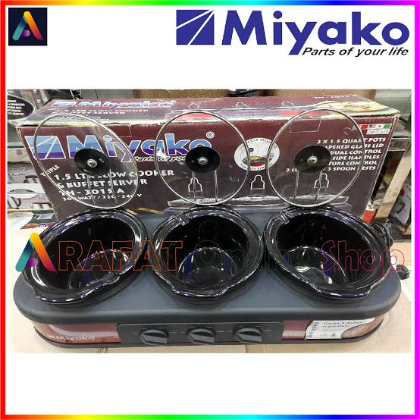 Miyaco triple slow cooker